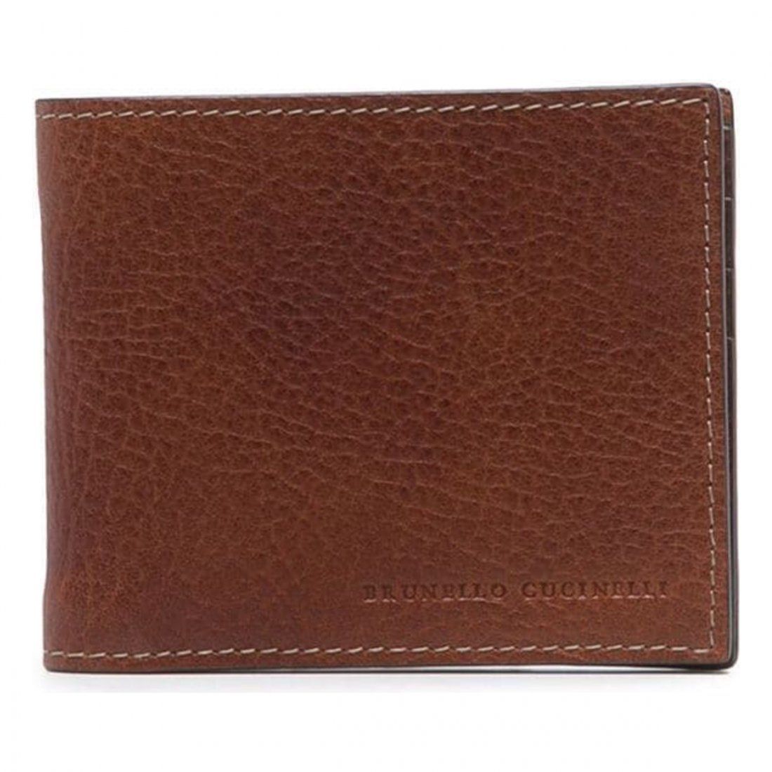 Brunello cucinelli - Portefeuille 'Core Bi-Fold' pour Hommes