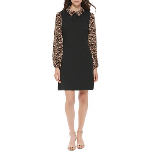 Tommy hilfiger - Robe à manches longues 'Long Sleeve Collared Printed' pour Femmes
