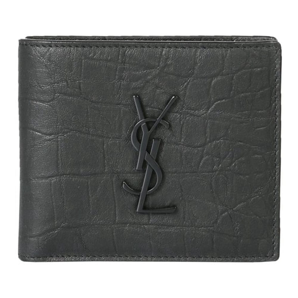 Saint laurent - Portefeuille 'Monogram Bi-Fold' pour Hommes
