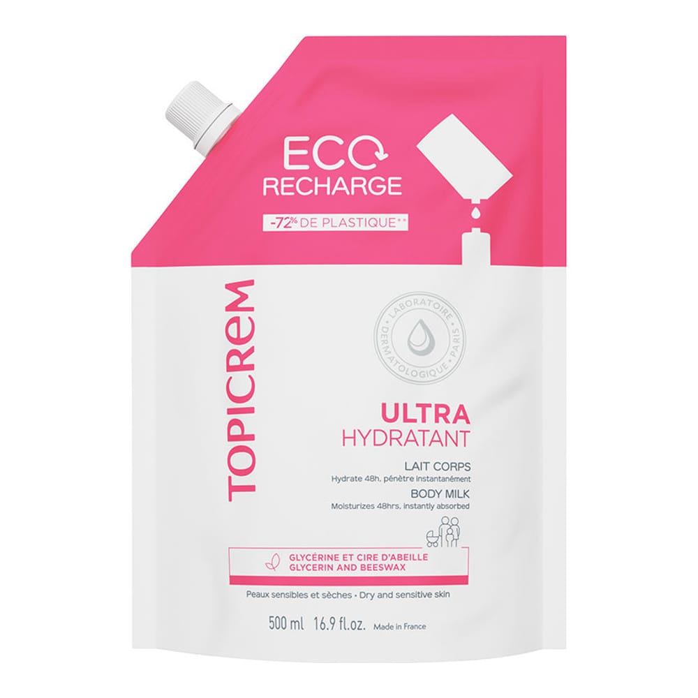 Topicrem - Lait Corporel Refill 'Ultra Hydratant' - 500 ml