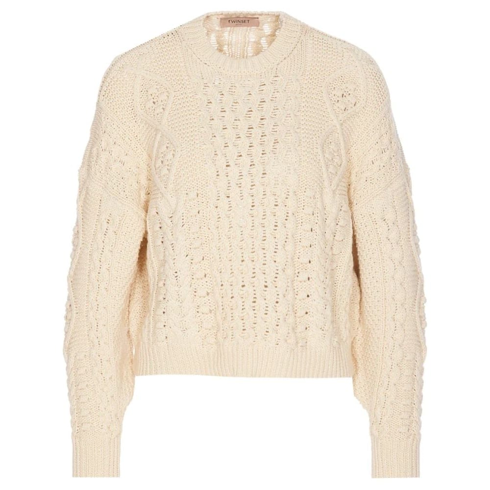Twin set - Pull 'Cable-Knit' pour Femmes