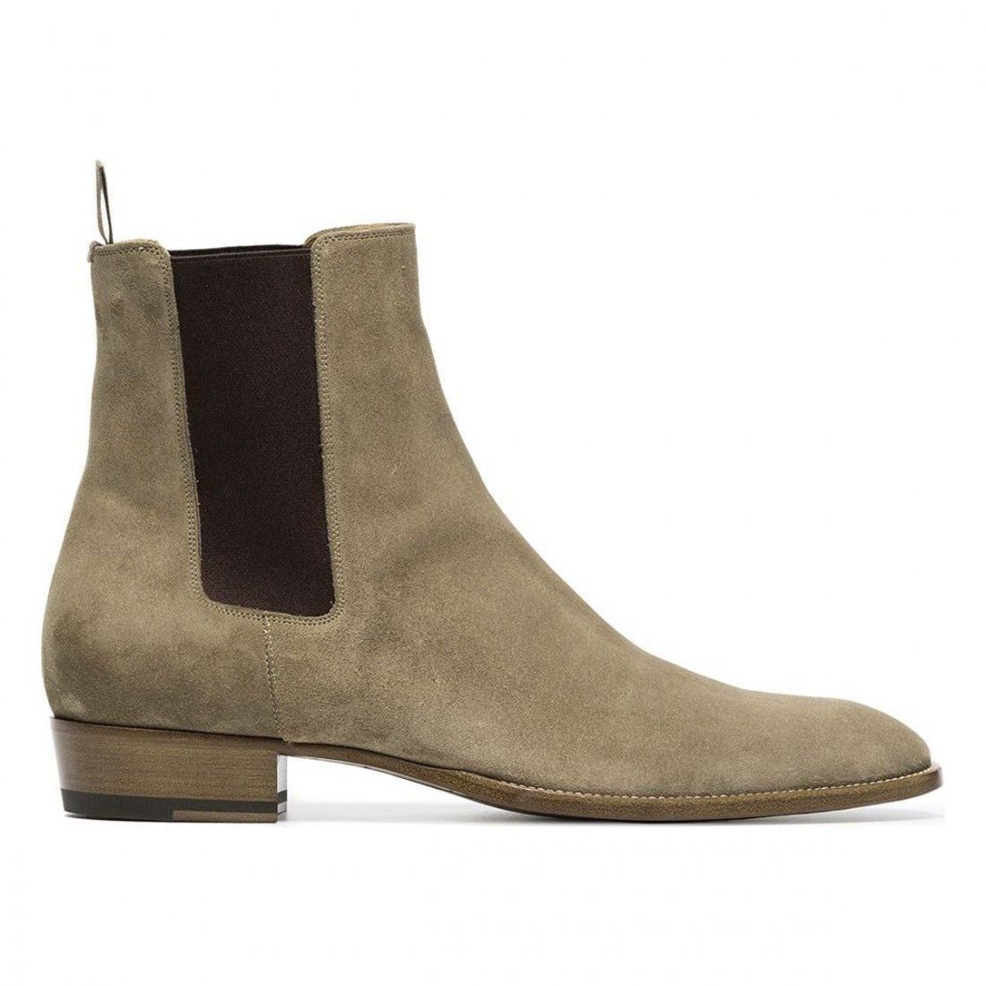 Saint laurent - Bottines Chelsea 'Wyatt' pour Hommes