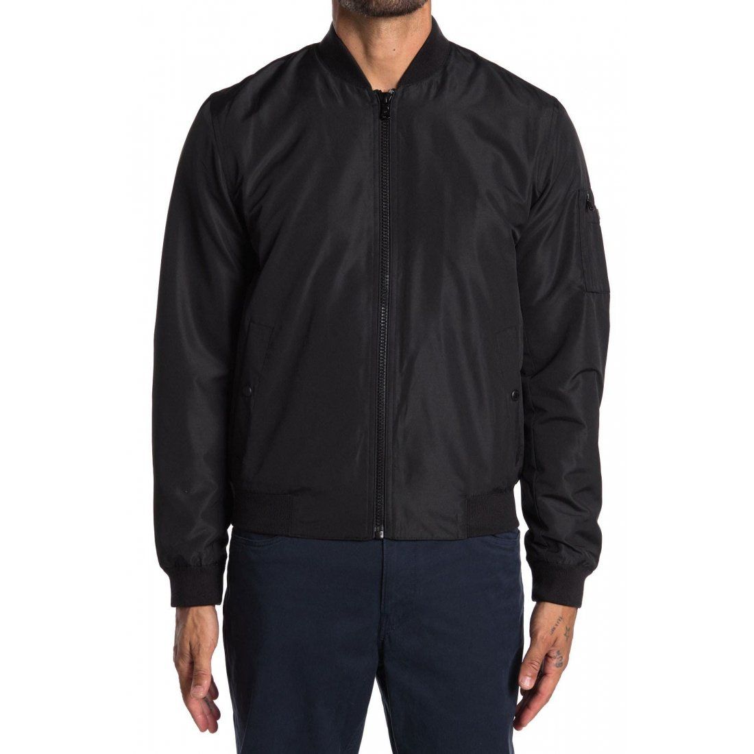 Michael kors - 'Alba Taslan Bomber Jacket' pour Hommes