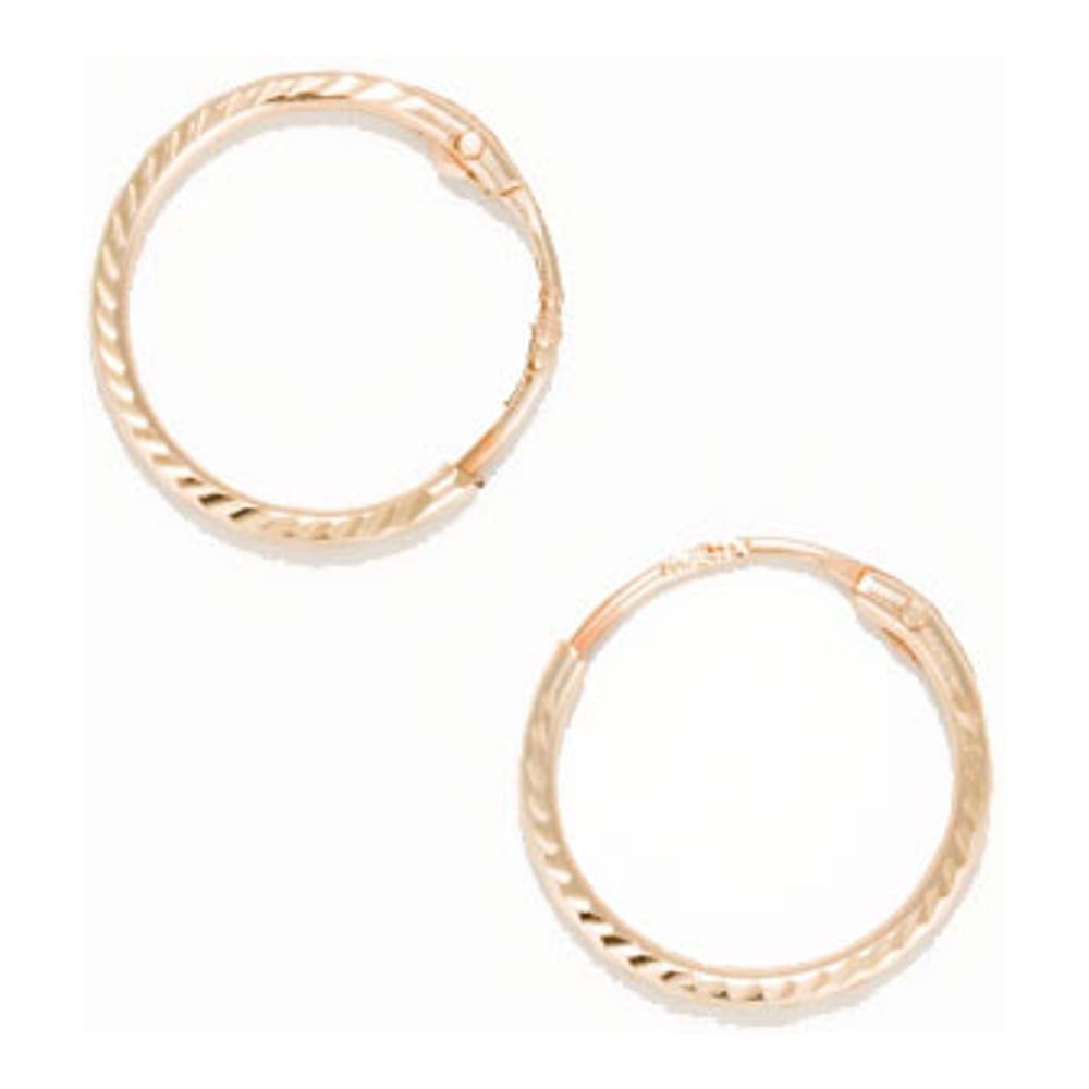 By colette - Boucles d'oreilles 'Créoles Twistées' pour Femmes