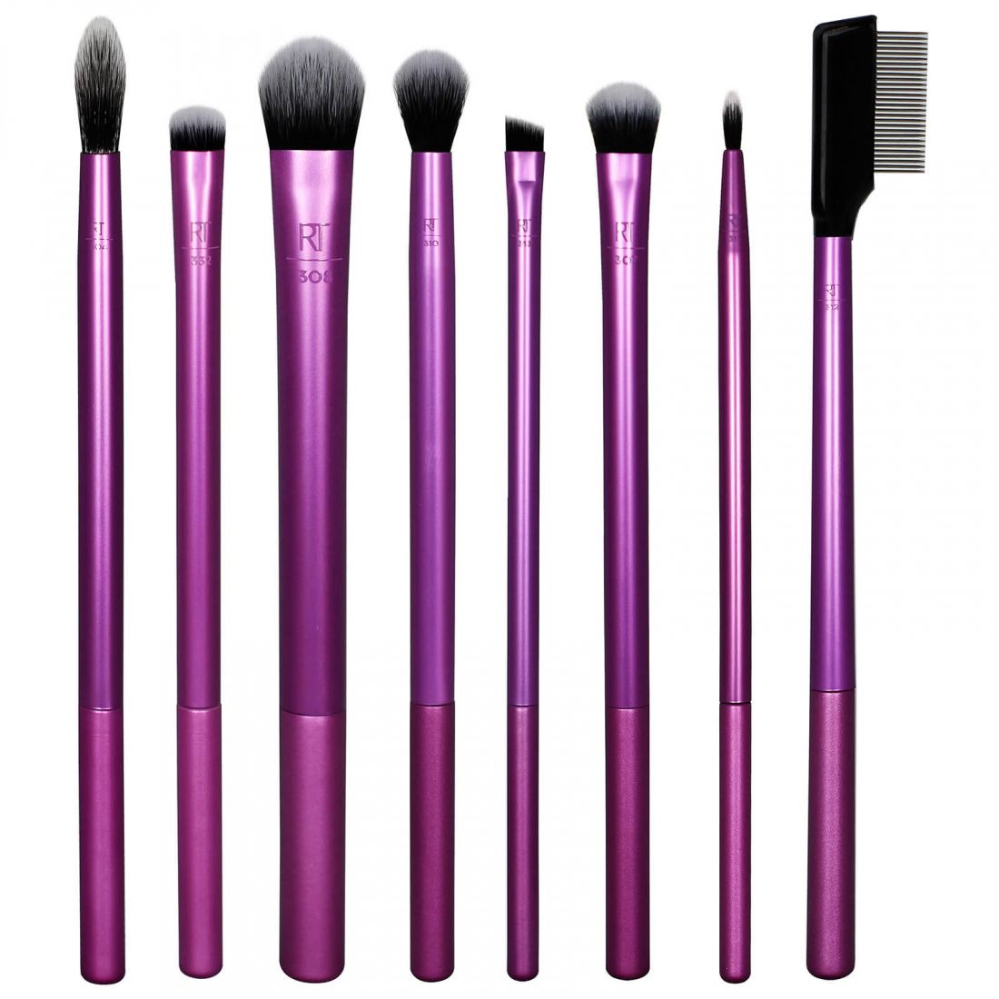 Real techniques - Set de pinceaux 'Everyday Eye Essentials' - 8 Pièces