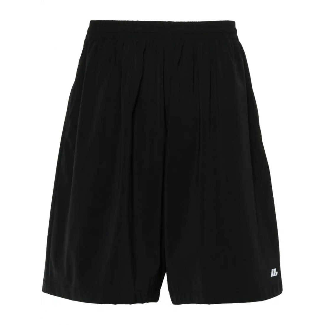 Balenciaga - Short en coton 'Logo-Print' pour Hommes