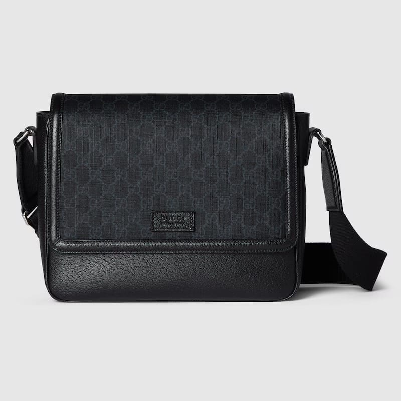 Gucci - Sac à bandoulière 'Medium GG With Tag' pour Hommes