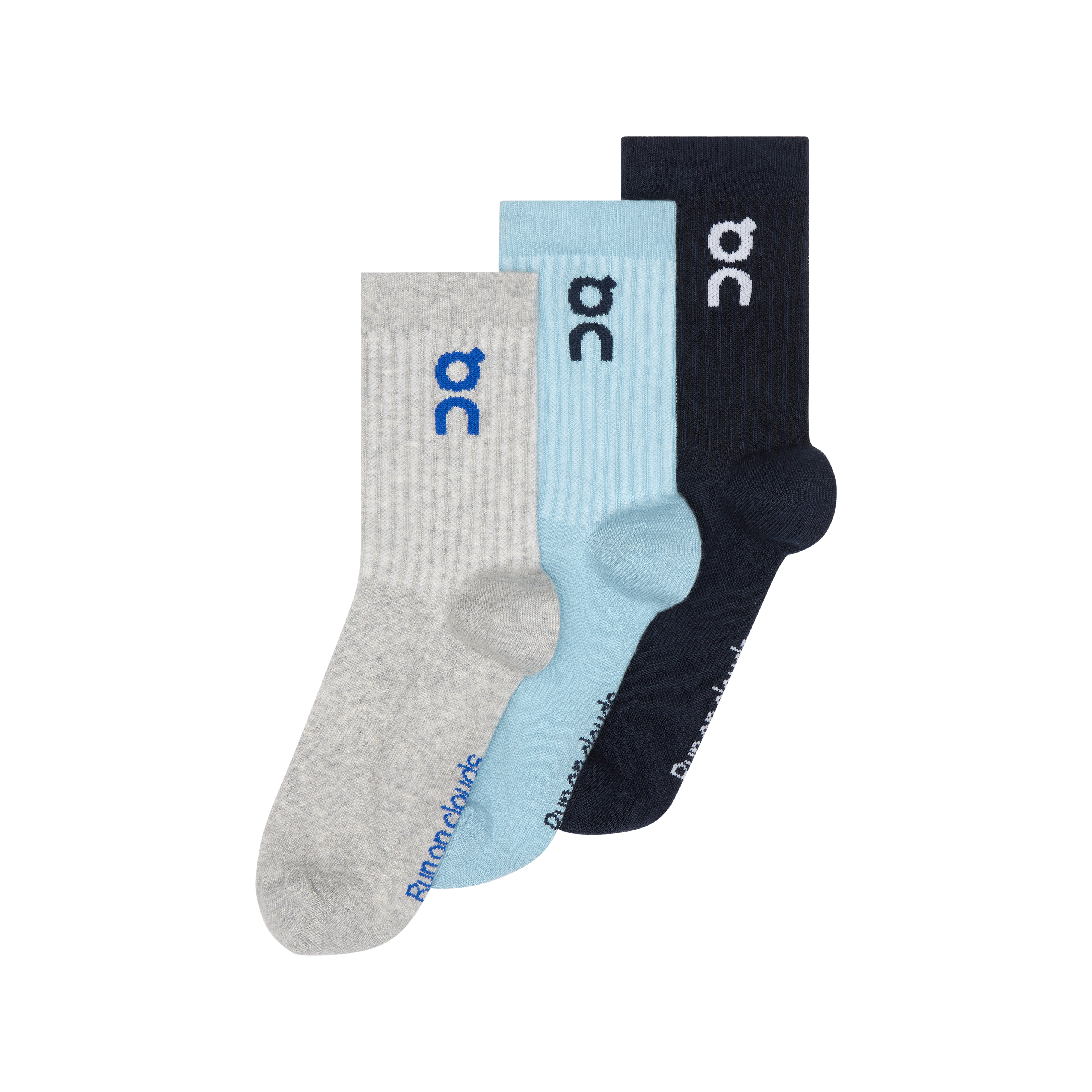 On running - M's Logo Sock High 3p