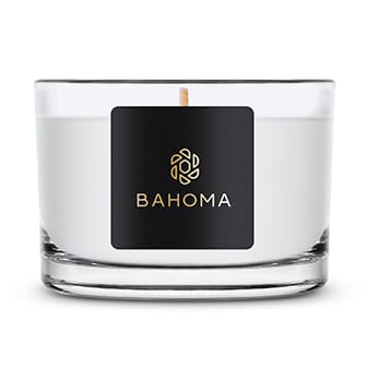 Bahoma London - Bougie 'Pearl' - Seasalt & Dry Wood 80 g