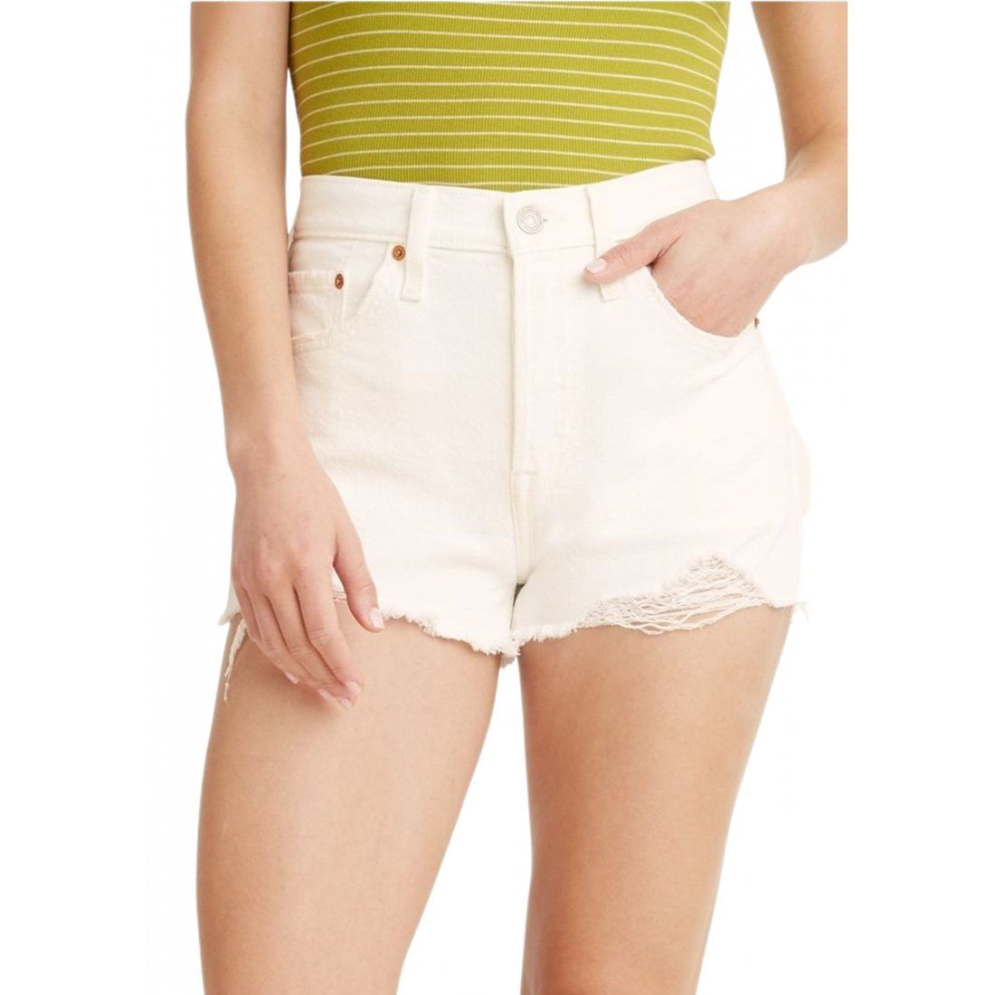 Levi's - Short en jean '501 Original' pour Femmes