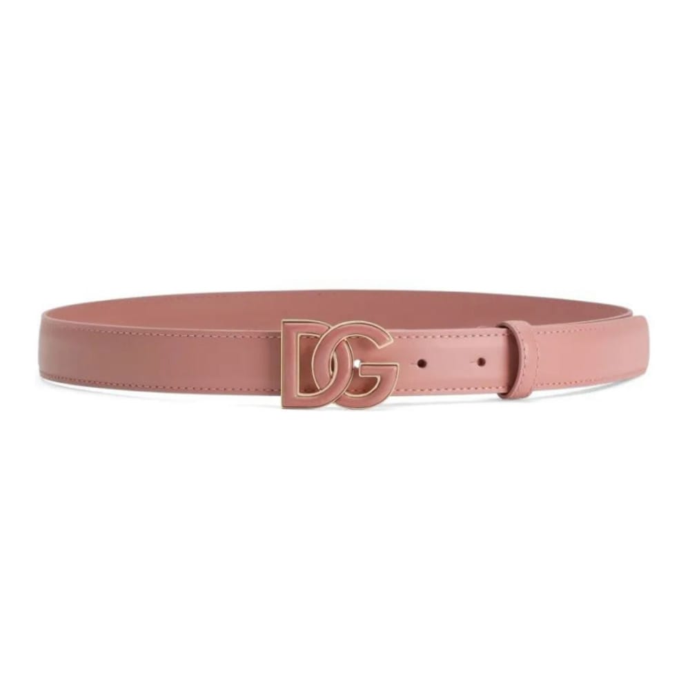 Dolce&gabbana - Ceinture 'Logo-Plaque' pour Femmes