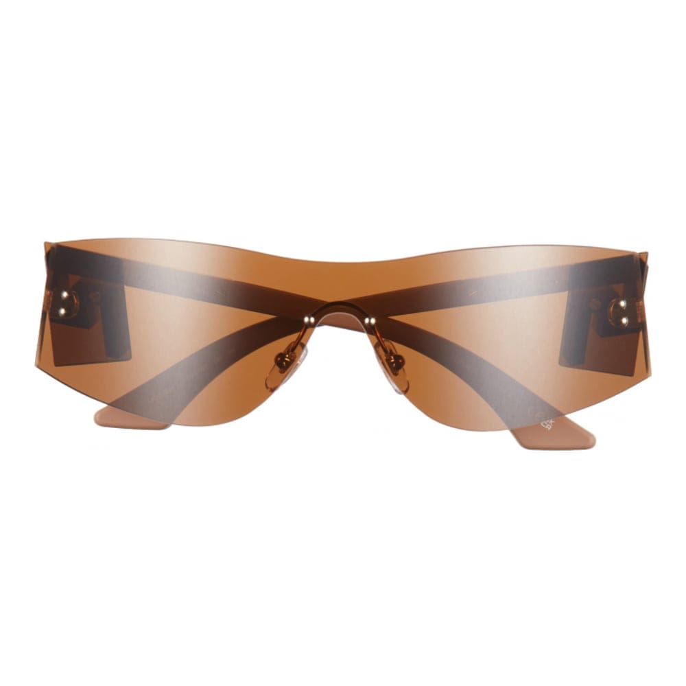 Versace - '43mm Irregular Sunglasses' pour Hommes