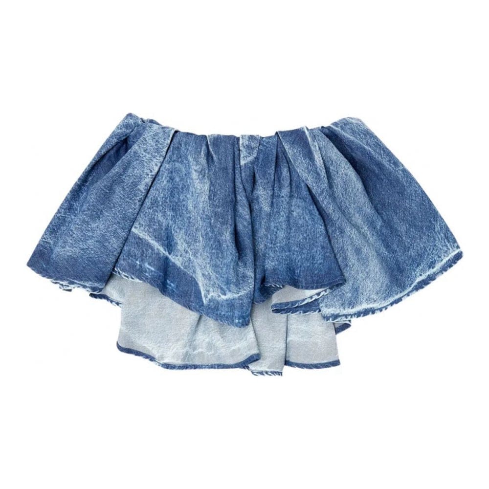 Diesel - "Jupe en Jean 'Asymmetric' pour Femmes"-S