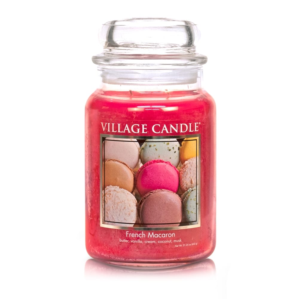 Village candle - Bougie parfumée 'French Macaron' - 602 g
