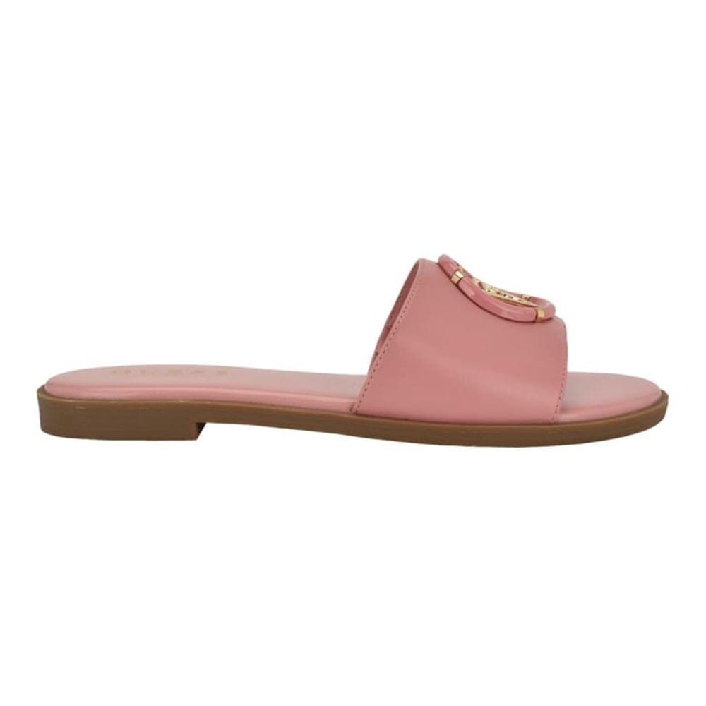 Guess - Sandales plates 'Magnify Faux-Leather Beach' pour Femmes