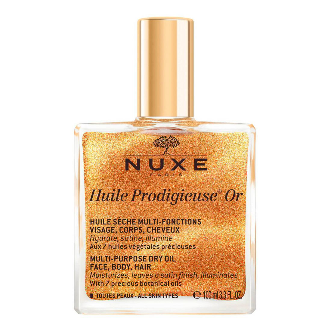Nuxe - Huile visage, corps et cheveux 'Huile Prodigieuse® Or' - 100 ml