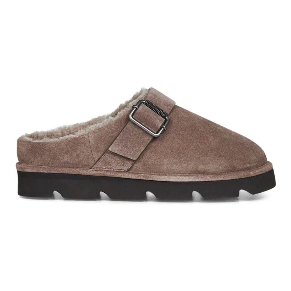 Brunello cucinelli - Mules 'Buckle-Strap' pour Femmes