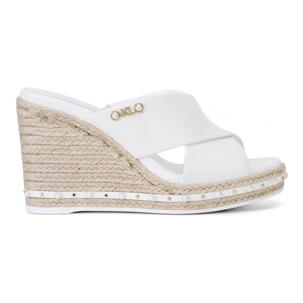 Karl lagerfeld paris - Sandales compensées 'Cellyn Ankle Strap' pour Femmes