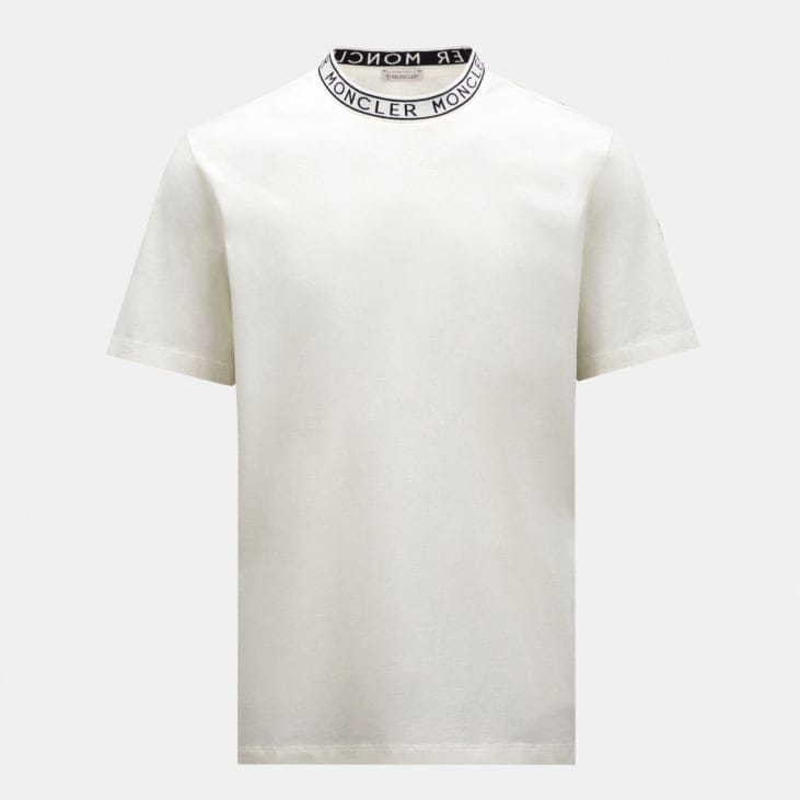 Moncler - T-shirt 'Logo-Trimmed' pour Hommes