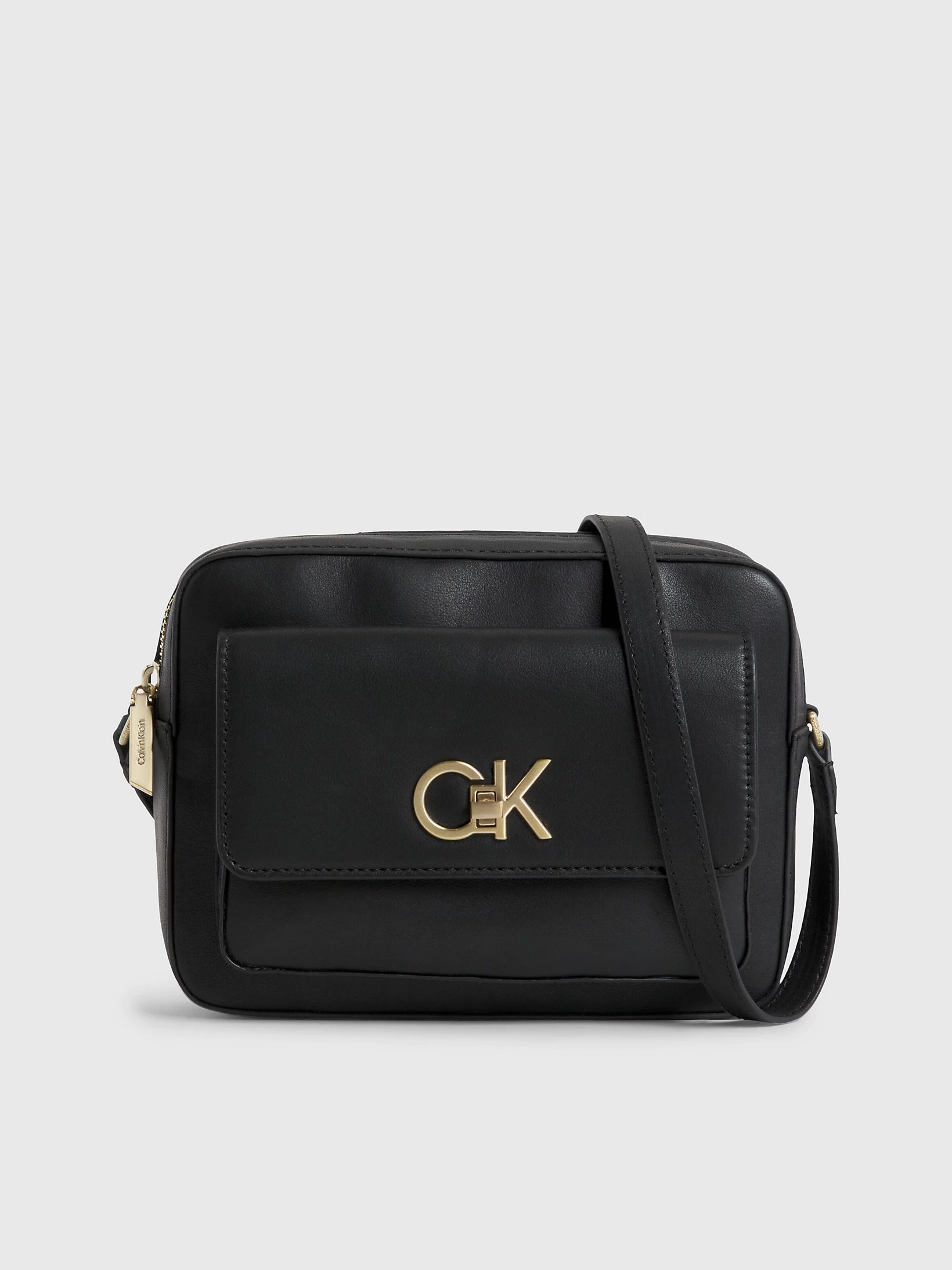 Calvin Klein - RE-LOCK CAMERA BAG W/FLAP Ck