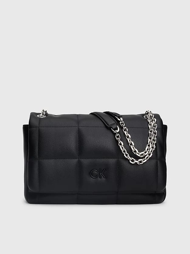 Calvin Klein - SQUARE QUILT CONV SHOULDER BAG