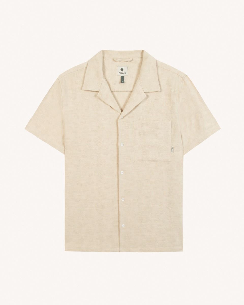 Faguo PAIOLIVE SHIRT WOVEN-M chemise à manches courtes M