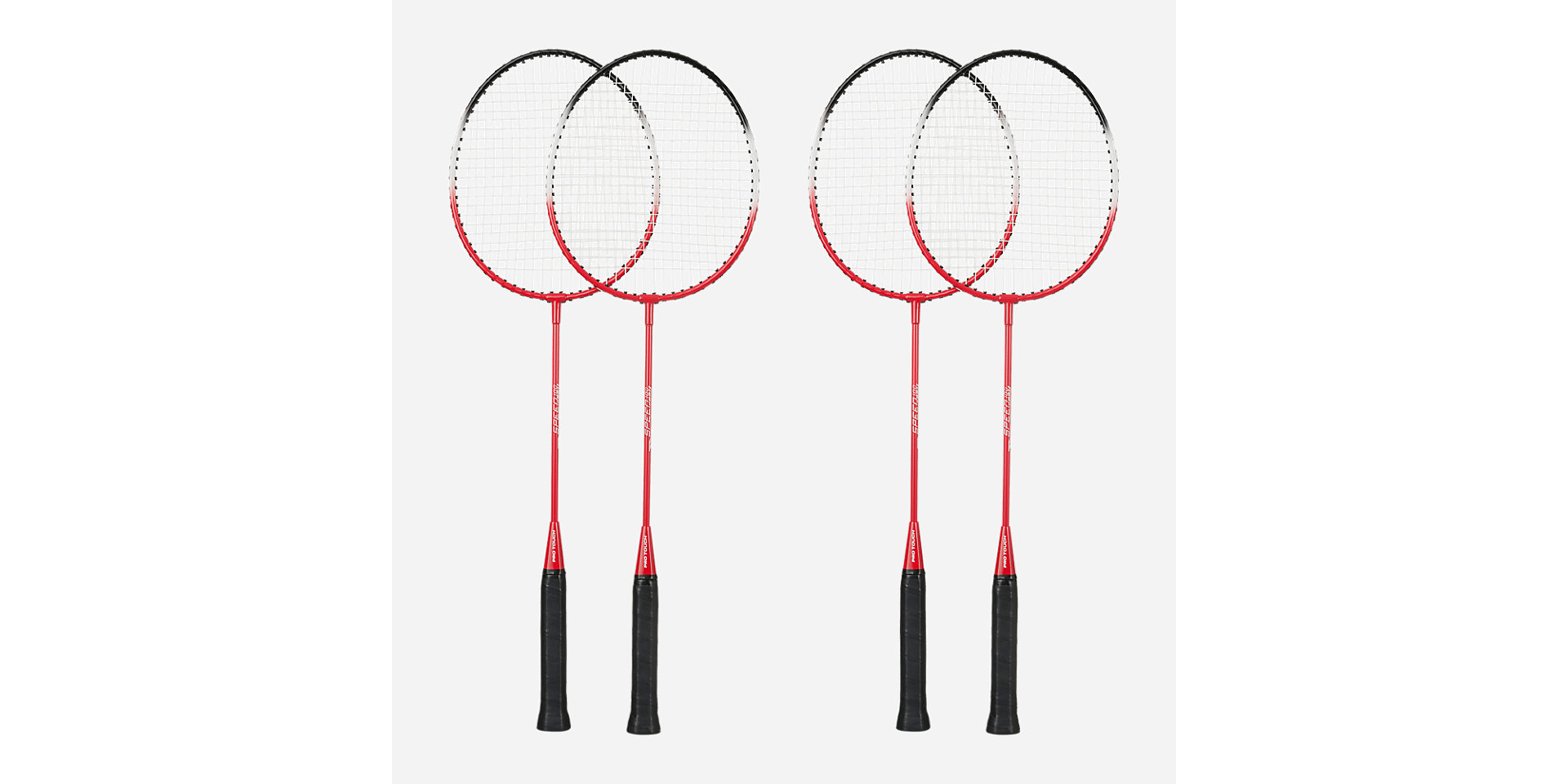 Pro touch - Speed 100-4 Player Badmintonset