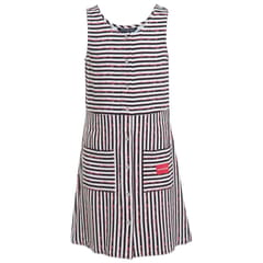 Big Girl's 'Striped' Sleeveless Dress