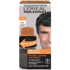 Couleur des Cheveux 'Men Expert One-Twist' - 4 Natural Brown 50 ml
