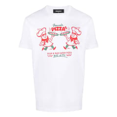'Pizza Graphic' T-Shirt für Herren