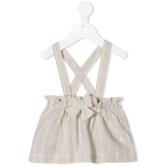 Baby Girl's 'Stripe Dungaree' Skirt