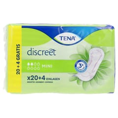 'Discreet Mini Incontinence' Pads - 24 Pieces