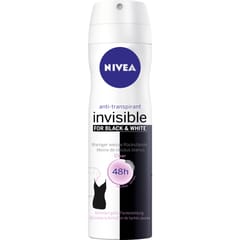 Déodorant spray 'Black & White Invisible Active' - 200 ml