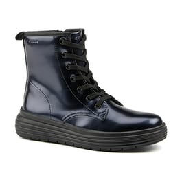 Bottines Geox Phaolae Pour Fille - Design Mode, Respirables, Semelle Antimarque - Fermeture Zip Et Lacets