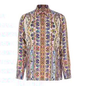 'Paisley Print' Hemd für Herren
