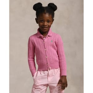 'Mini-Cable' Strickjacke für kleinkind & kleine Mädchen