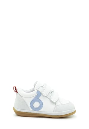 Myrtille logo   erste Schritte Weiss Himmelblau
