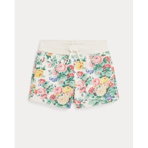 'Floral Terry' Shorts für kleinkind & kleine Mädchen