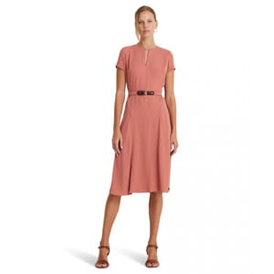 'Belted Georgette Dress' für Damen