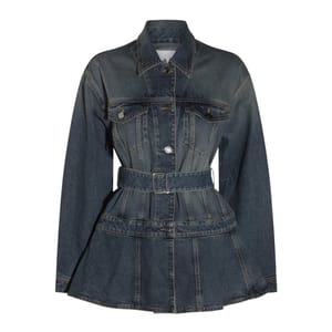 'Peplum' Jeansjacke für Damen
