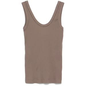 'Ribbed' Trägershirt für Damen