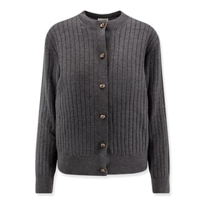 'Ribbed' Strickjacke für Damen
