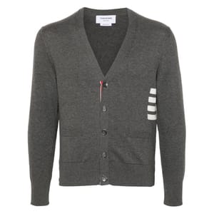 'V-Neck' Strickjacke für Herren