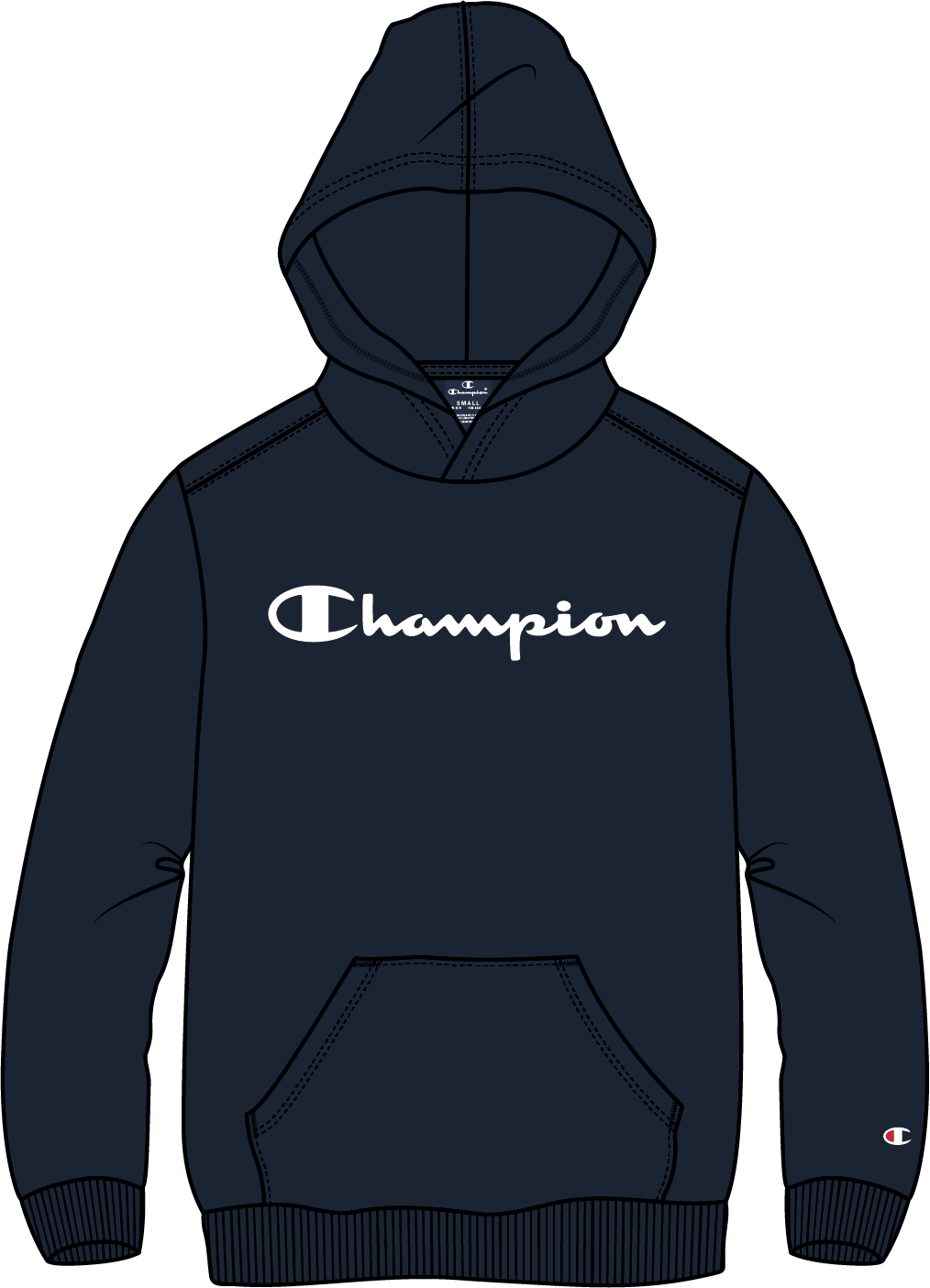 Image of Champion K's Hooded Sweatshirt Grösse M Kinder