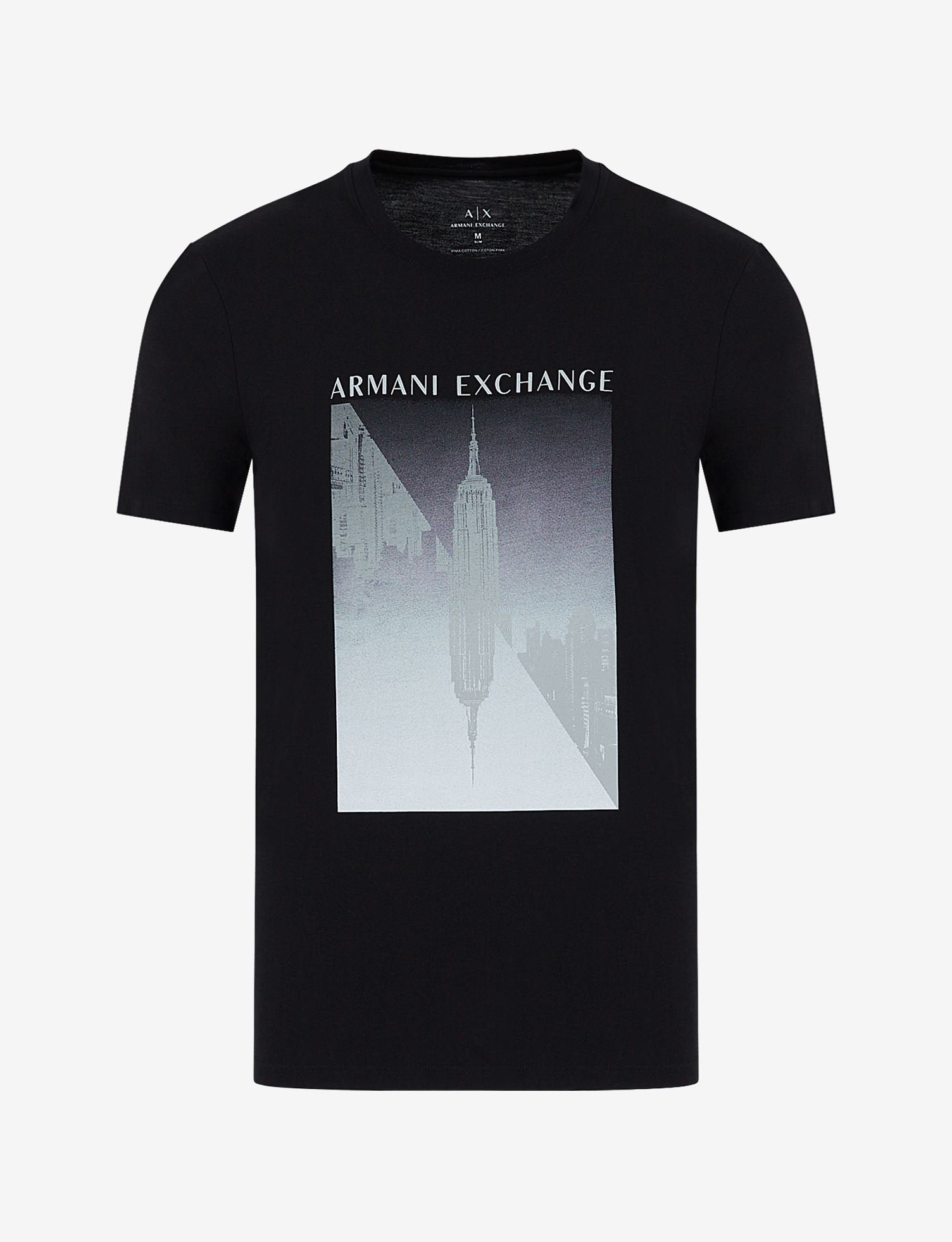 Image of Armani Exchange M's T-shirt graphique Grösse L Herren